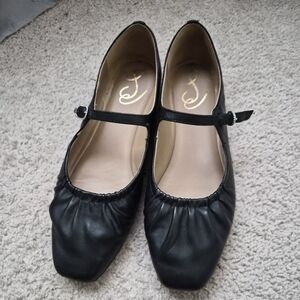 Sam Edelman Micah Mary Jane Flats Black Size 9
